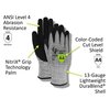 Magid Griffin Gear GPD455 13Gauge DuraBlend NitriX Grip Technology Coated Work Glove Cut Level A4 GPD455-9